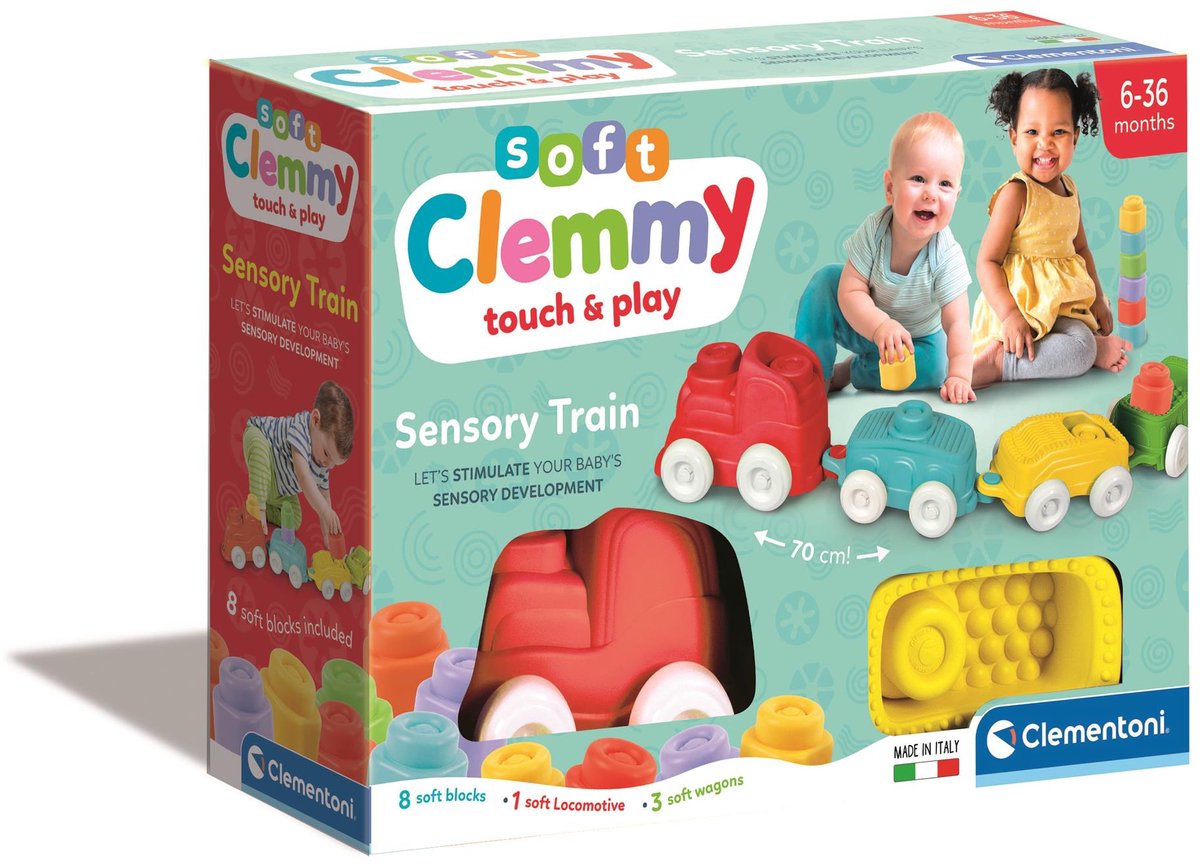 Clementoni Baby Clemmy Sensory Train