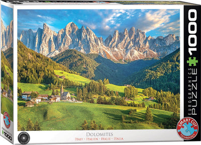 Eurographics - dolomites, Italie - 1000 pièces 68×48cm (l×h) - puzzle