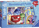 Ravensburger - à l'envers ; aventure émotionnelle - puzzle - 3 x 49 pièces