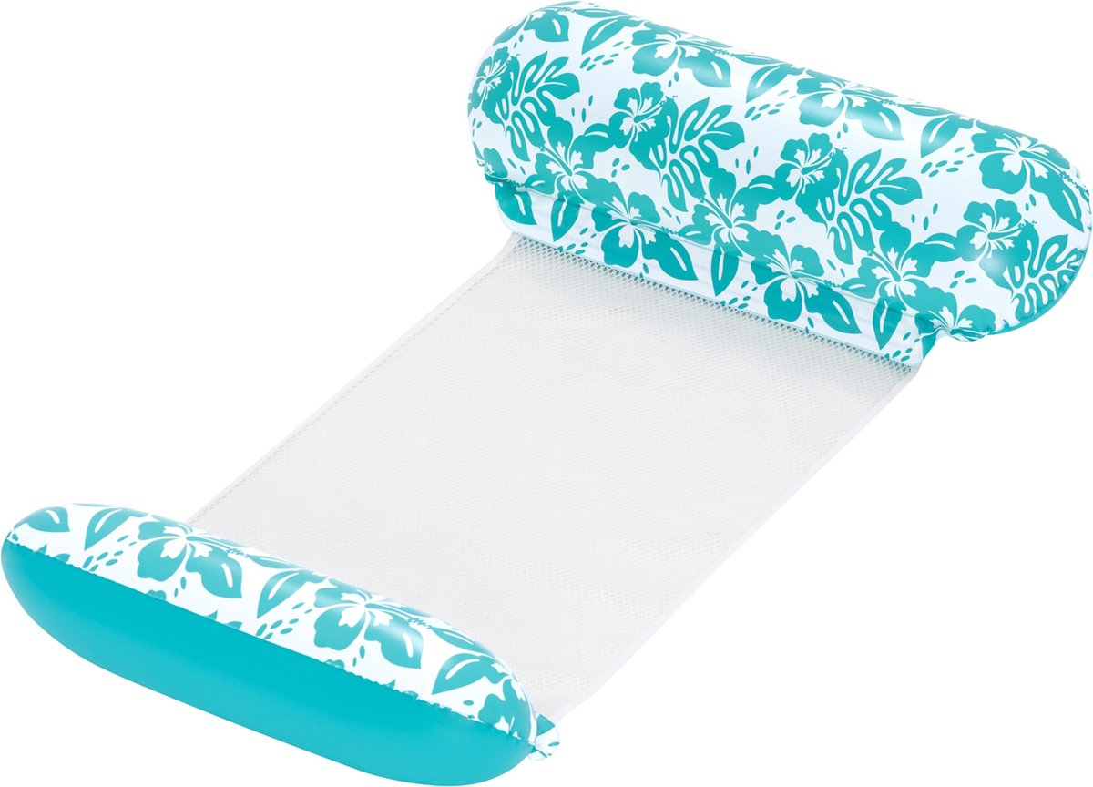 Bestway Flowers Air Bed With Netbodem, 114 cm