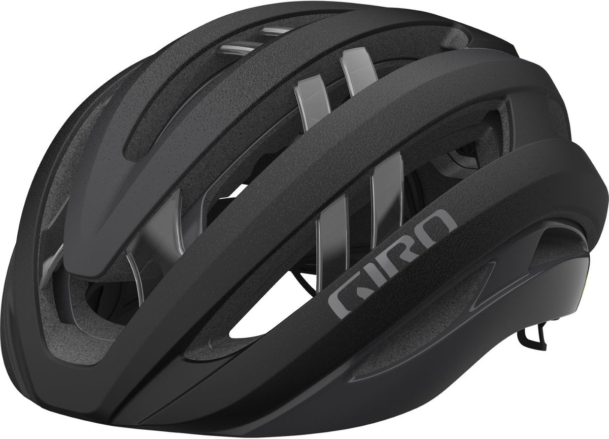 Casque de vélo de course sphérique Giro aries - noir mat | m