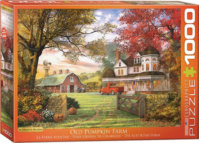 Eurographics - vieille ferme de citrouilles [ancienne ferme de citrouilles] - dominic davison - 1000 pièces 68×48cm (l×h) - puzzle