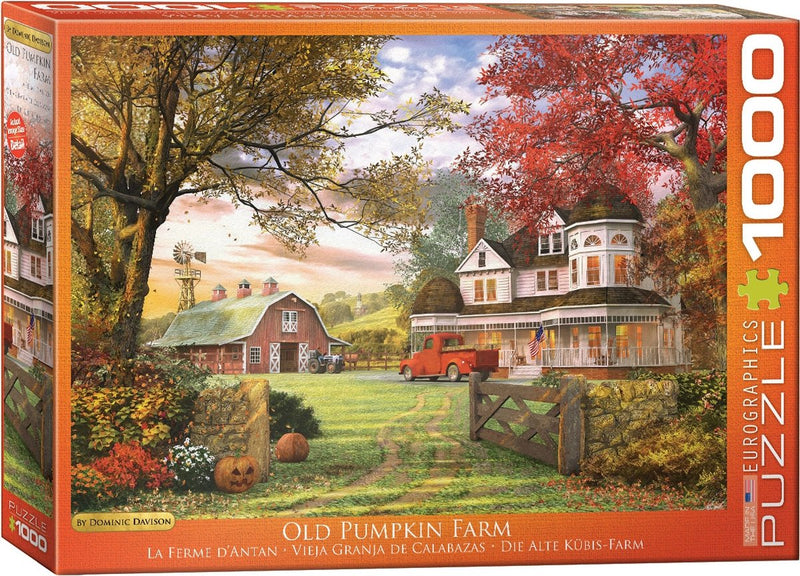Eurographics - vieille ferme de citrouilles [ancienne ferme de citrouilles] - dominic davison - 1000 pièces 68×48cm (l×h) - puzzle