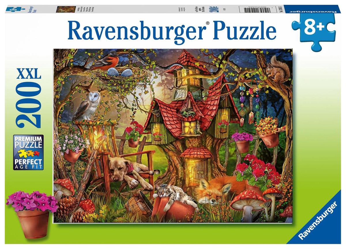 Ravensburger puzzle Maison dans les bois - puzzle - 200 pièces