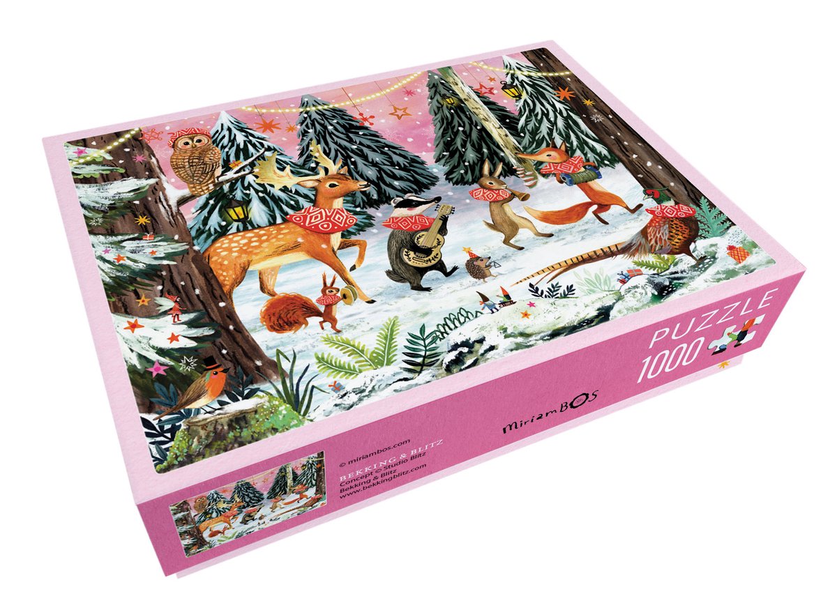 Bekking blitz puzzle 1 000 pcs Noël