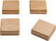 Aimants Sigel - carré - bois - 4 pièces - si-ba211