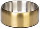 Conçu par Lotte Noar bol de nourriture pour chien - bol de nourriture bol à boire - résistant au lave-vaisselle - antidérapant - acier inoxydable - or - 470 ml