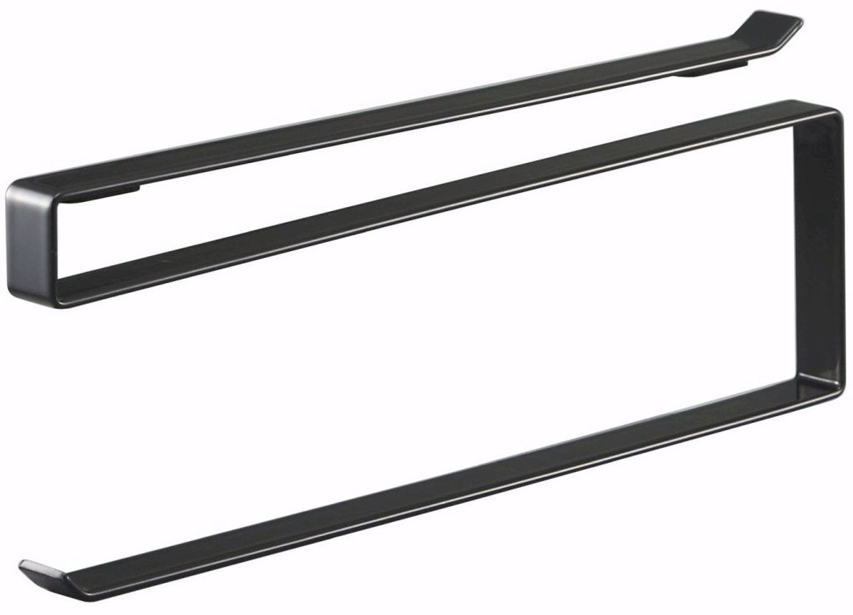 Porte-rouleau de cuisine tour Yamazaki - noir