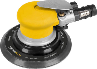 Ponceuse excentrique pneumatique Powerplus powair0013 - 240l min, 6,3 bar, papier de verre ᴓ150mm - 10500min-1