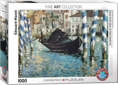 Eurographics - le dondel de venise [la gondole de venise] - edouard manet - 1000 pièces 68×48cm (l×h) - puzzle d'art