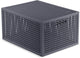Panier de rangement Curver Kaya - 20l - 37,6x30x20,7 cm - anthracite