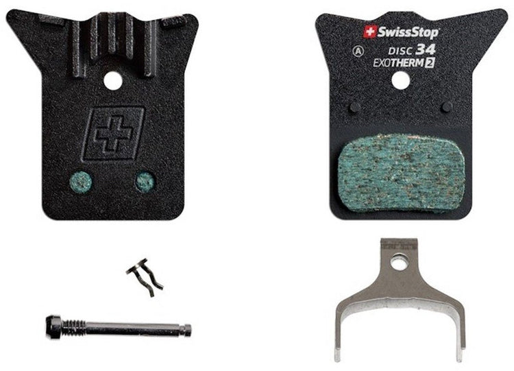 SwissSstop SwissSstop Brake Block Set Disc 34 EXOTHERM2 SHIMANO, TRP, TEKTRO, REVER