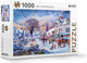 Rebo productions puzzle rebo 1000 pièces - un jour d'hiver