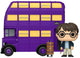 Funko Harry Potter Harry Potter avec bus chevalier (pop ! ride super deluxe) figurine en vinyle 139 pop unisexe ! - neutre - standard