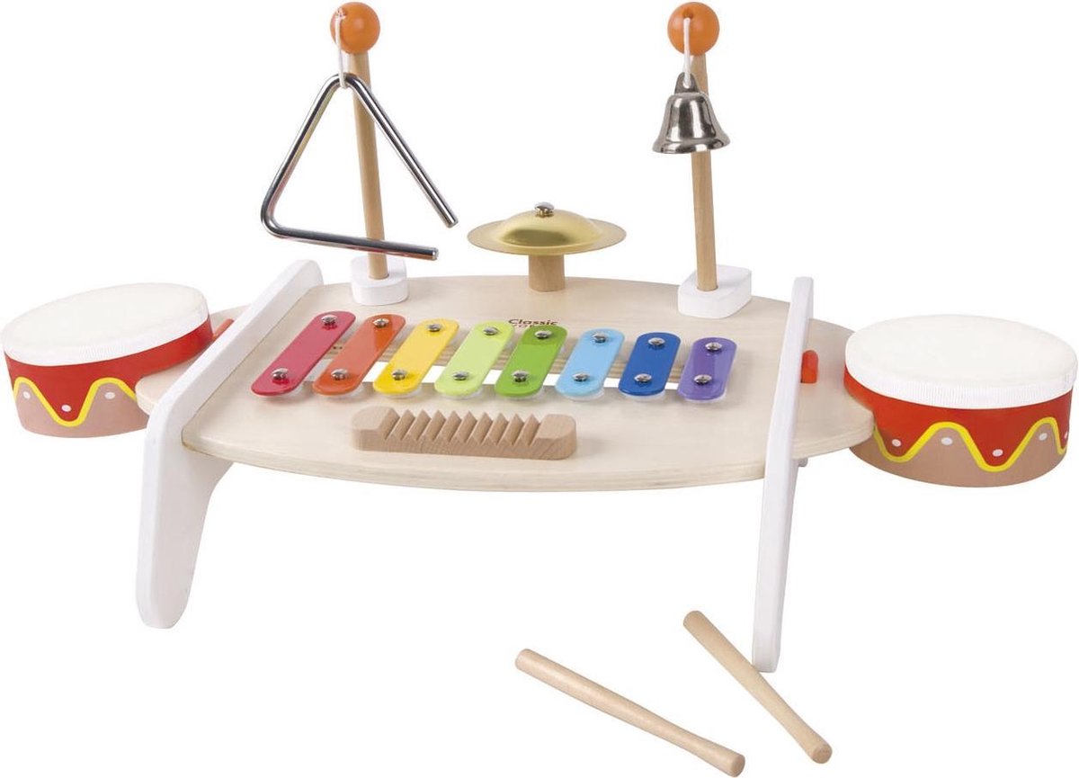 Table de musique en bois du monde classique du monde