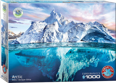 Eurographics - sauvez la planète ! pôle nord [sauvez la planète ! arctique] - 1000 pièces 68×48cm (l×h) - puzzle