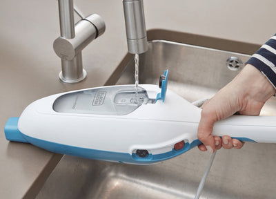 Black+decker fsm13e1-qs - balai vapeur - 1300w - blanc