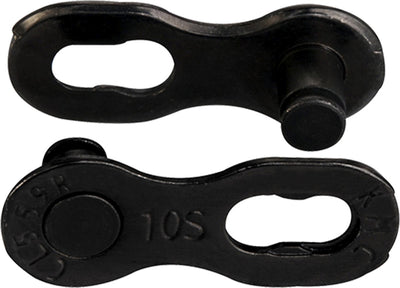 KMC MissingLink 10 DLC - 10 -peed Chain Connecteur, 5,88 mm, noir