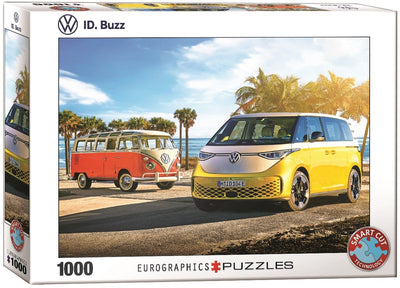 Eurographics volkswagen - vw id buzz - 1000 pièces 68×48cm (l×h) - puzzle