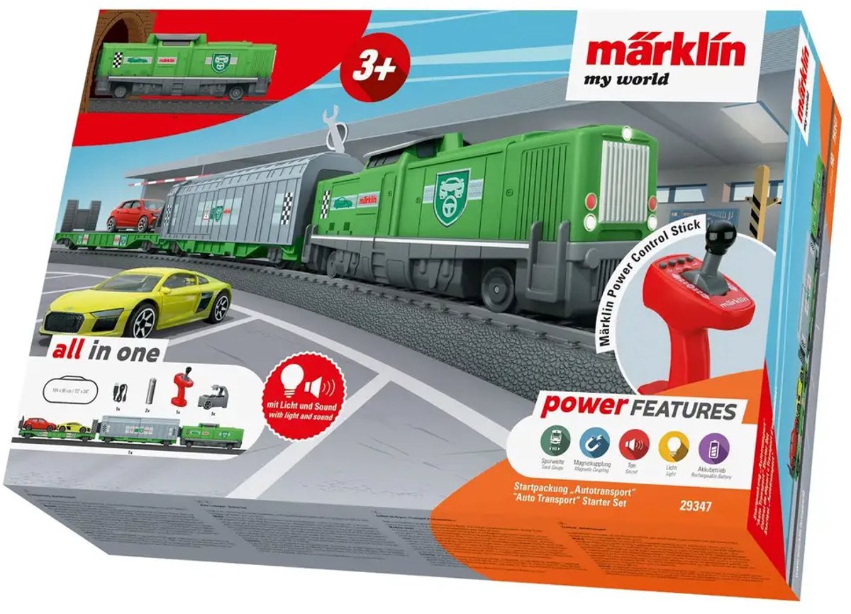 Märklin my world startset autotransport pour enfants de 3 ans