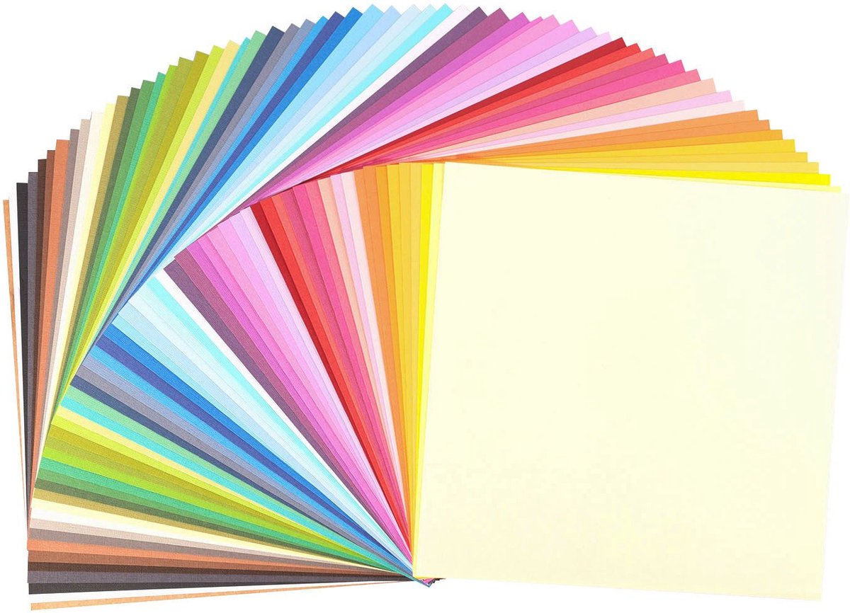 Papier cartonné créatif Florence vaessen 216g - 30,5 x 30,5 cm - 60 feuilles