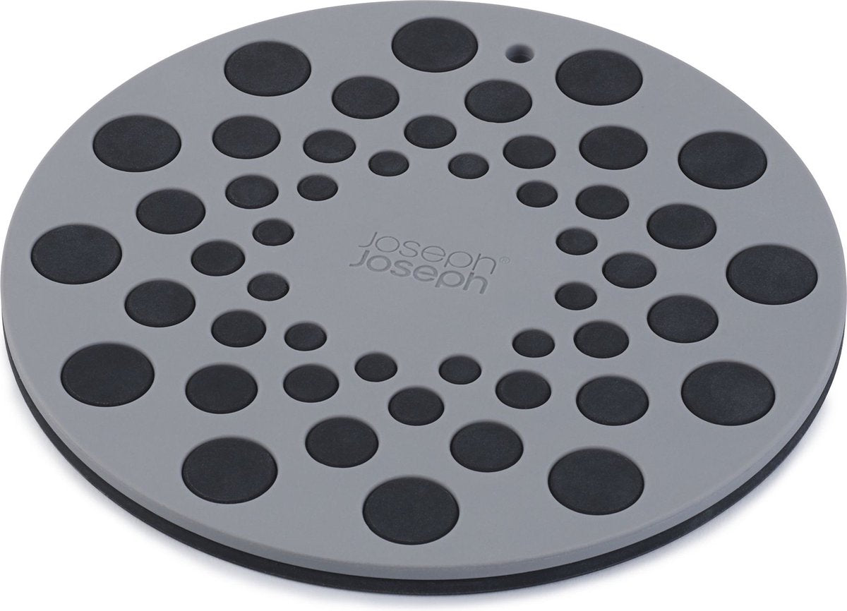 Joseph Joseph - set de 2 dessous de verre Spot-on - silicone - gris