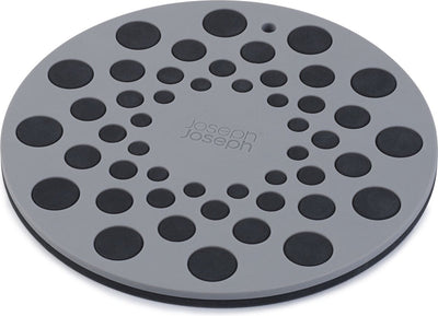 Joseph Joseph - set de 2 dessous de verre Spot-on - silicone - gris