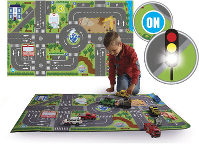 Kids Globe joue du trafic de poupée avec des feux de circulation à LED