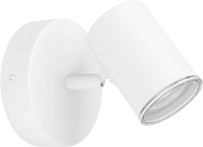 Eglo consuma 1 spot - salle de bain - gu10 - 11 cm - blanc