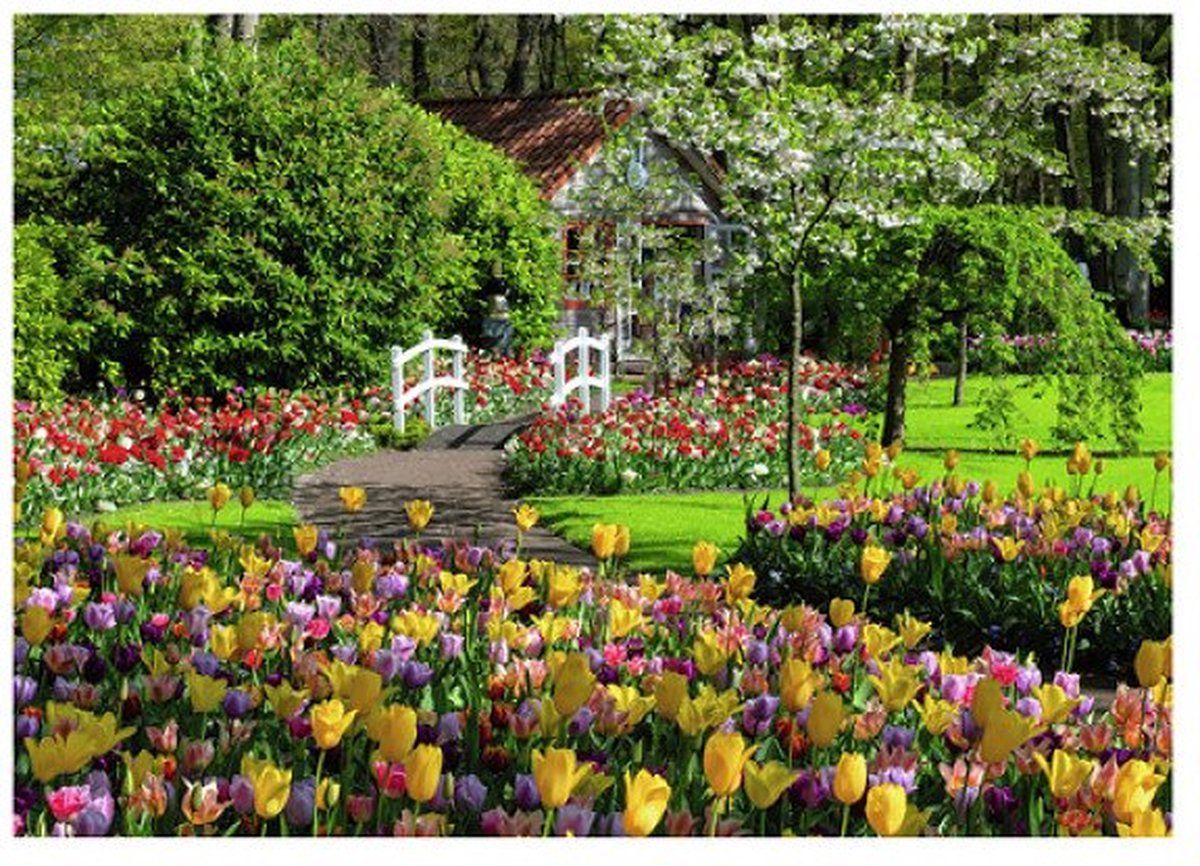 Ravensburger Pluzzle Keukenhof Gardens, 1000st.