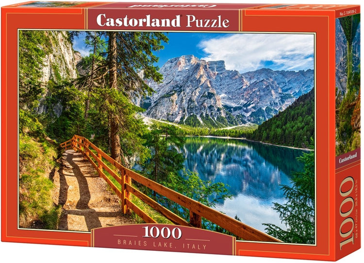 Selecta Castorland Playdle Puzzle Braies Lake Italie, 1000st.