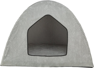 Trixie Dog Basket Tent Jonna Vital Rib Tissu gris clair