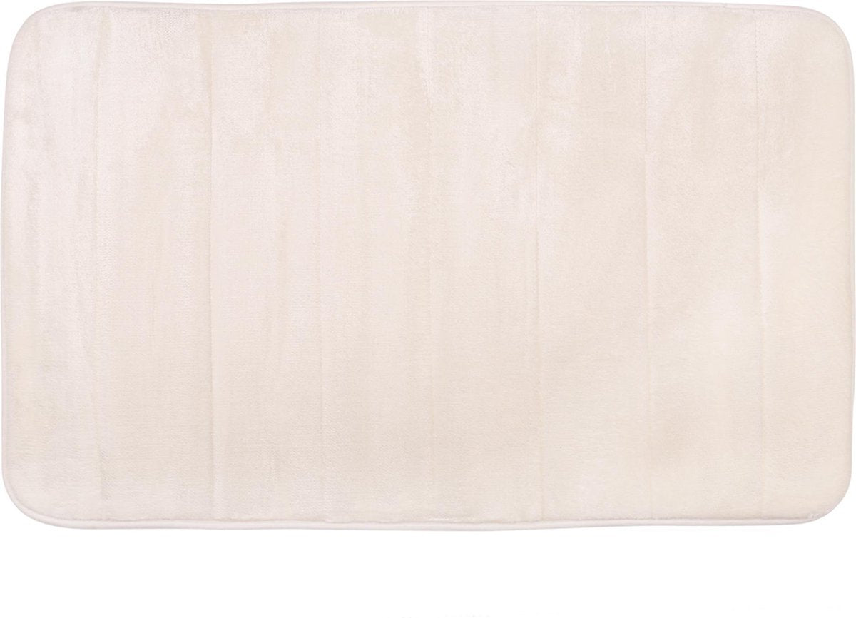 Tapis de bain Differnz relax 50x80cm blanc cassé