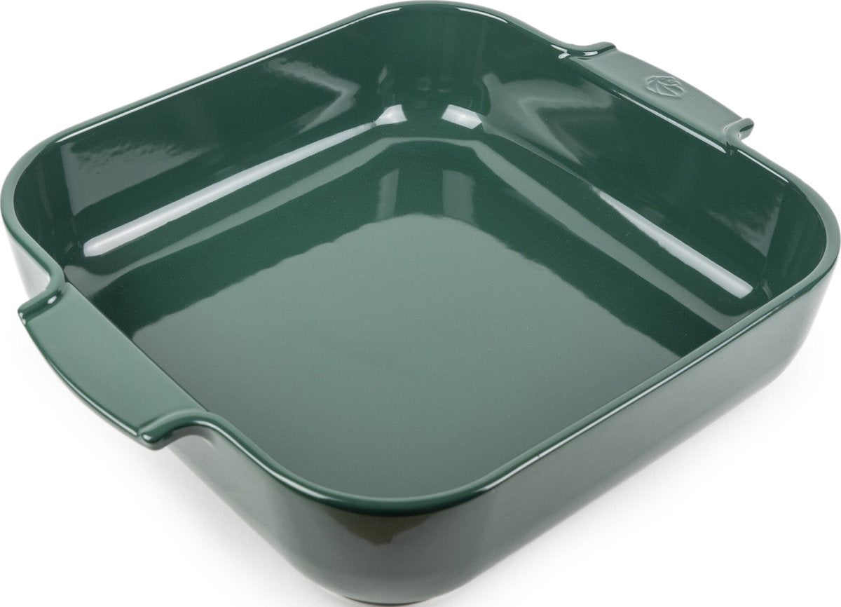 Plat à four Peugeot Appolia 36 cm - vert forêt - carré