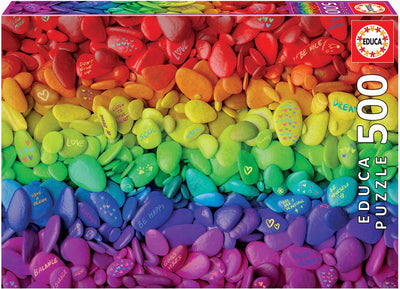 Pierres colorées Educa (500)