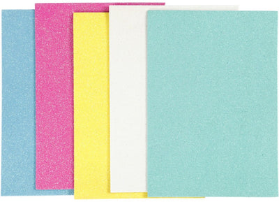 Feuilles de mousse Creativ company, a5, feuille 148x210 mm, épaisseur 2 mm, 5 feuilles 1 boîte