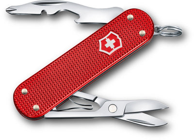 Couteau de poche Victorinox Companion Alox S - 58 mm - 5 fonctions - rouge