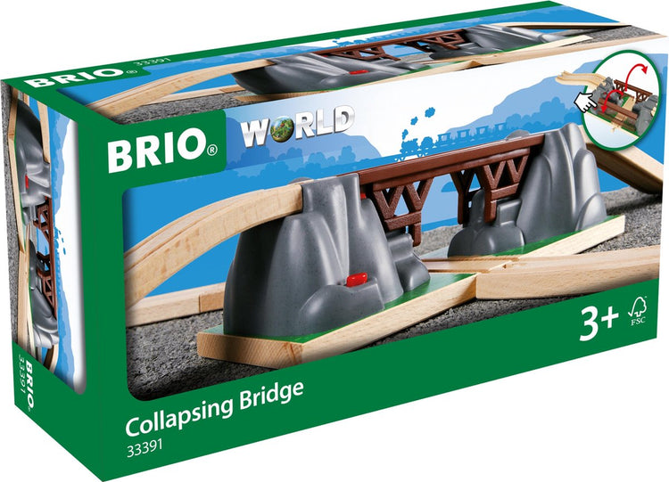 Jouets brio | jouets en bois - pont pliant (33381)