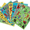 Stickerboek Avengers sous couverture avec 8 feuilles