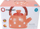 Cuisine Mentari - bouilloire sifflante dotty - 10x8x11cm - bois - 3 ans