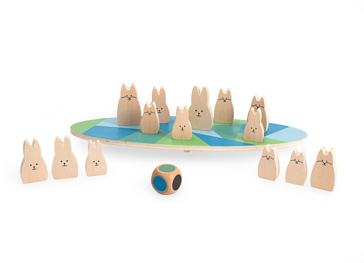 BS Toys Balance Game Game Rabbits