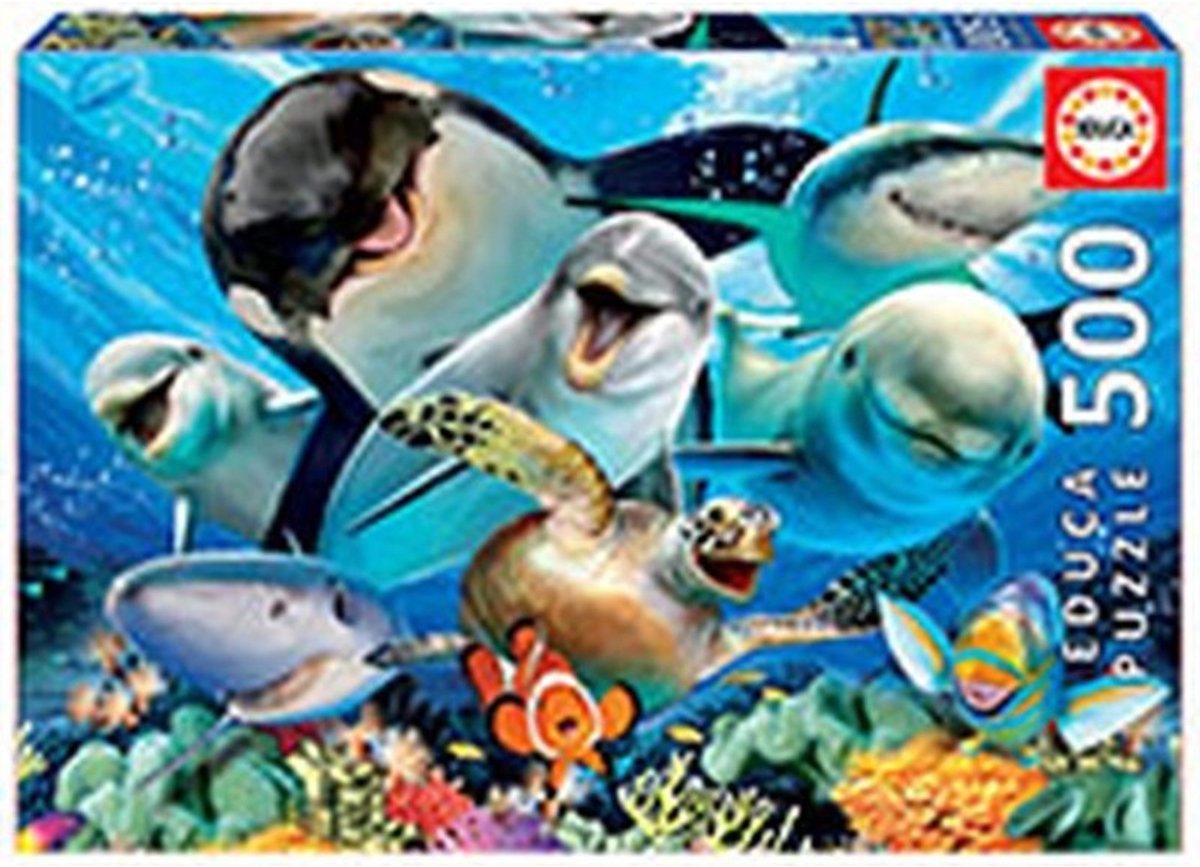 Educa selfie sous l'eau - 500 pièces