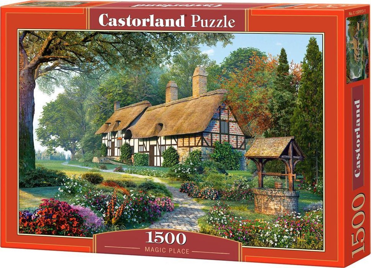 Lieu magique Castorland – puzzle – 1 500 pièces – finition satinée – ajustement parfait – qualité européenne