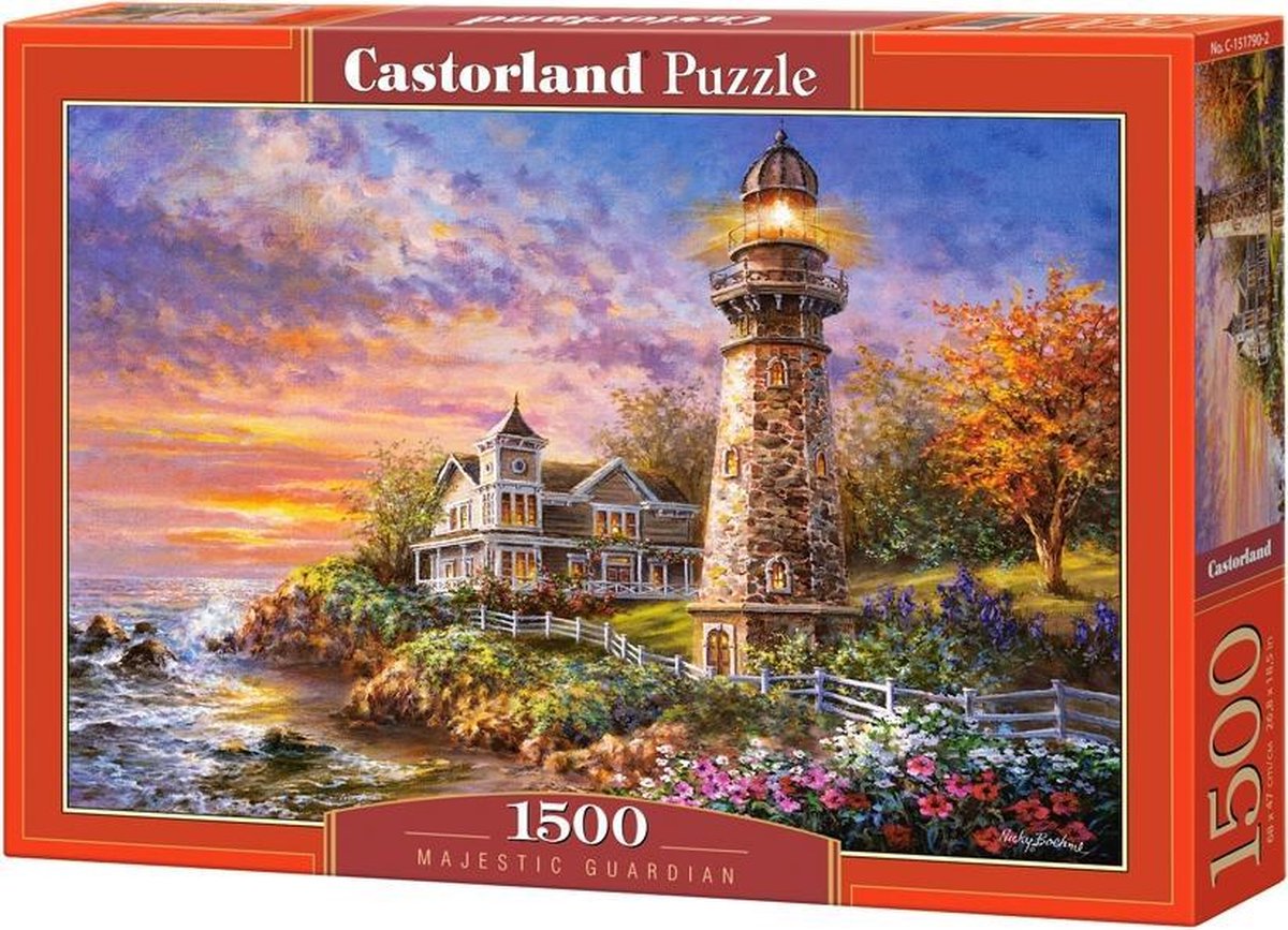 Castorland gardien majestueux – puzzle – 1 500 pièces – finition satinée – ajustement parfait – qualité européenne