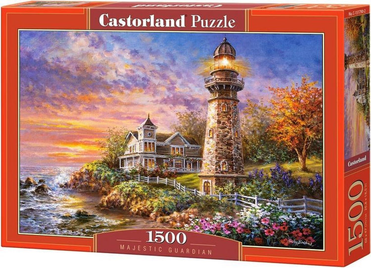 Castorland gardien majestueux – puzzle – 1 500 pièces – finition satinée – ajustement parfait – qualité européenne