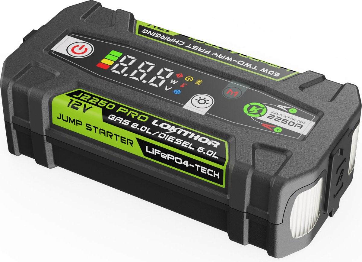Démarreur Lokithor j2250 pro 12v 2250a