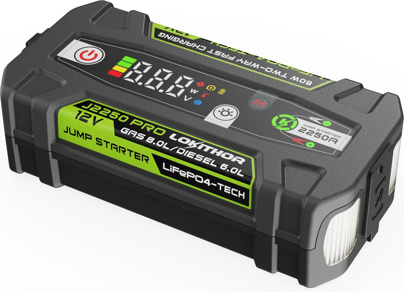 Démarreur Lokithor j2250 pro 12v 2250a