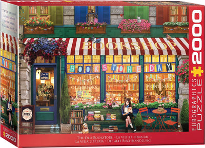 Eurographics - la librairie ancienne - artbeat studio - 2000 pièces 96×68cm (l×h) - puzzle
