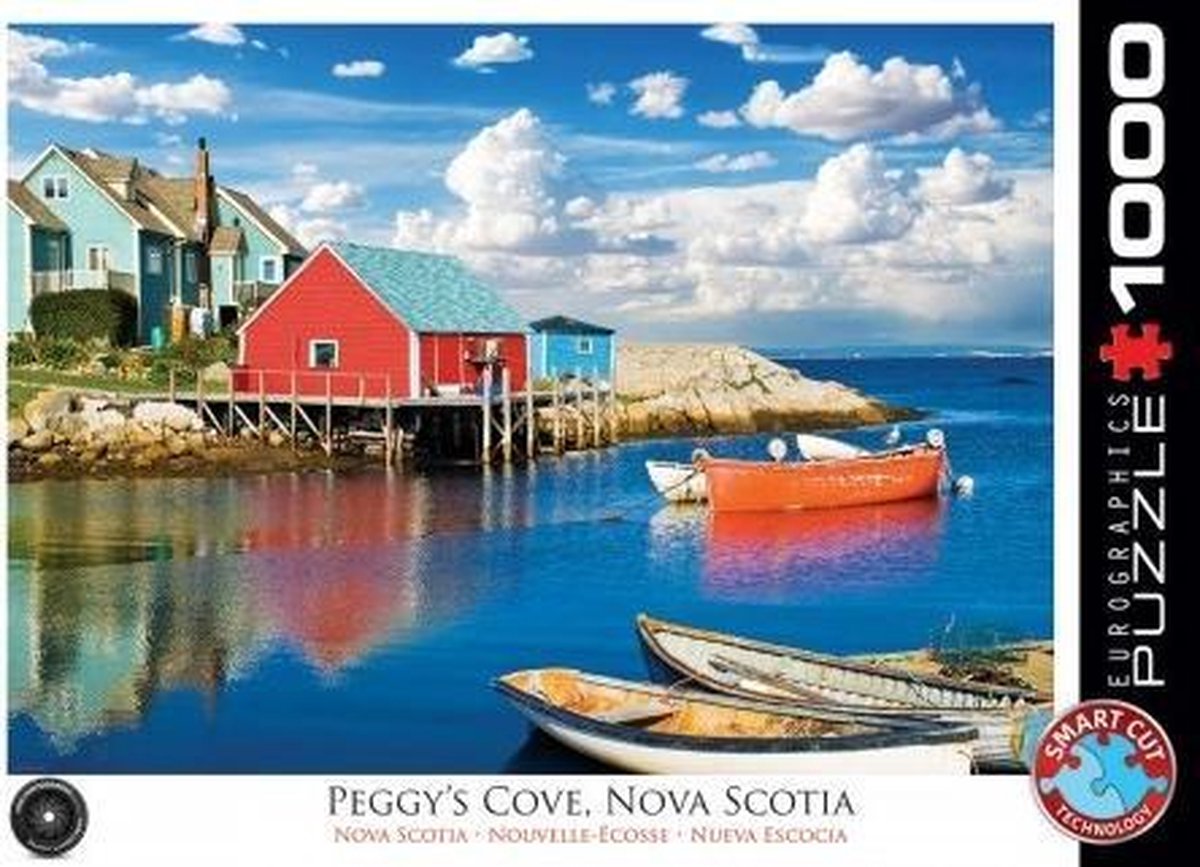 Puzzle Eurographics - Peggy's Cove Nouvelle-Écosse (1000)