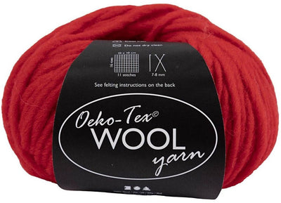Creativ Company Yarn Red, 50m